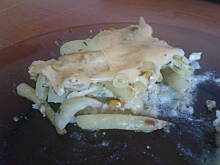 Fot. ezelka, Fasolka szparagowa zapiekana z papryką