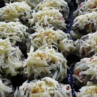 Ziemniaki z bogatym farszem.