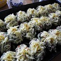 Ziemniaki z bogatym farszem.