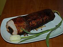 Fot. aggusia35, Schab pieczony nadziewany śliwkami