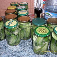 Moje ulubione korniszonki słodko - kwaśne