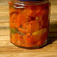 Grillowana, marynowana papryka w oleju