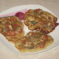 Placki ziemniaczane po węgiersku