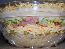 Fot. stokrotkax86, Sałatka z selerem korzeniowym warstwowa