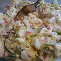 Surówka z sosem czosnkowym Teściowej