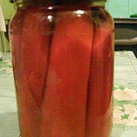 Marchewki w zalewie słodko-kwaśnej