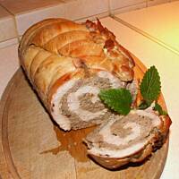 faszerowana cielęciną rolada z indyka-niskokaloryczna