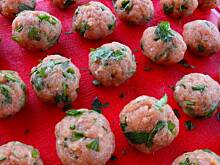 Fot. runaway, zupa-krem z porów z mięsnymi kulkami