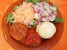 Fot. sikora, Rybne klopsy w pomidorach