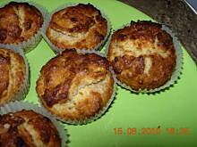 Fot. Satina, Muffinki z masłem orzechowym