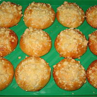 Bułeczki z jabłkami i kruszonką