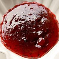 Konfitura z agrestu z wanilja i skorka cytrynowa