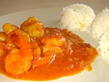 Fot. sebek, Krewetki w sosie curry na ostro