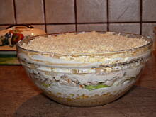 Fot. karpeziak, Sałatka warstwowa z kurczakiem