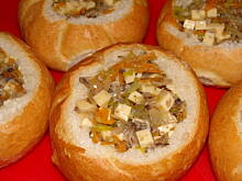 Fot. emocja, Nadziewane bułeczki na grilla