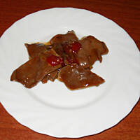 Vepřove jazyki se sojovou omáčkou od Mężatki