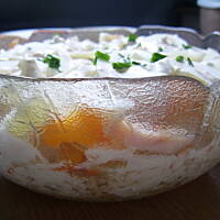 Sałatka z jabłkiem i selerem i ananasem Agulka