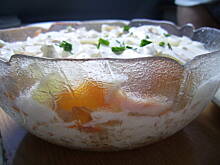 Fot. Agulek74, Sałatka z jabłkiem i selerem i ananasem Agulka