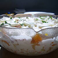 Sałatka z jabłkiem i selerem i ananasem Agulka