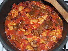 Fot. stokrotkax86, Potrawka z kurczaka zgodna z dietą South Beach wg Sarittki