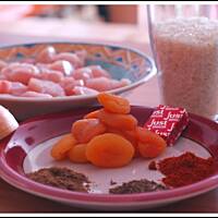 Kurczak w sosie morelowym sensownie przyprawiony