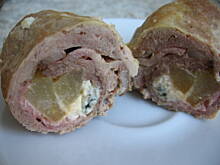 Fot. Kluko, Roladki wieprzowe z gruszką i rokpolem