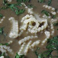 Zupa- krem z podgrzybków.