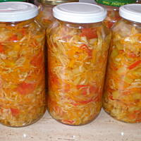 Sałatka warzywna z fasolką szparagową