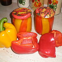 Papryka marynowana z olejem