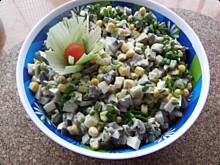 Fot. msewka, Sałatka pieczarkowa z fetą.