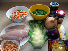 Fot. czarodziej, Kurczak z warzywami na słodko