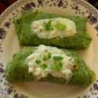 Nalesniki szpinakowe