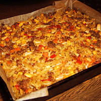 Zapiekanka makaronowa wg M&Ł