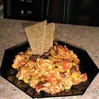 Z ryżem na czerwono