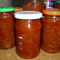 Sos słodko - kwaśny z cukinii