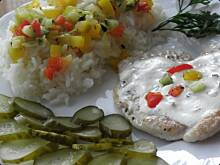 Fot. msewka, Sznycle z indyka pod pierzynką z ricotty.