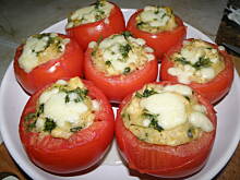 Fot. anulkas, Zapiekane nadziewane pomidory
