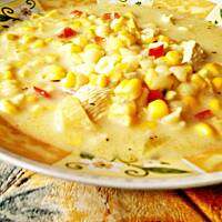 Zupa kukurydziana - wspomnienie lata