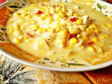 Fot. Luelle, Zupa kukurydziana - wspomnienie lata