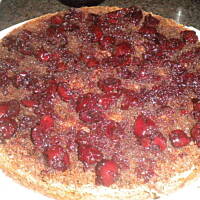 Biszkopt z kremem chałwowym  wg Anes