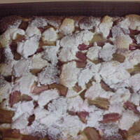 Placek drożdżowy z owocami