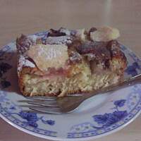 Placek drożdżowy z owocami