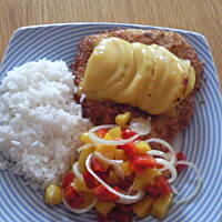 Kotleciki schabowe w wiórkach kokosowych :)