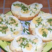 Kanapki na kolację dla moich wnuków