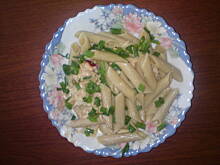 Fot. Kolorowa75, Makaron z łososiem