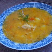 Zupa marchwiowo - ryżowa dietetyczna