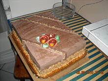 Fot. ewa71, Tort kakaowo-pomarańczowy.