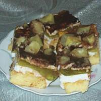 Biszkopt z ananasowymi dodatkami