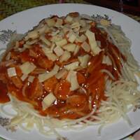 Spaghetti po wiejsku