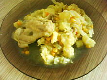 Fot. ezelka, Danie jednogarnkowe, potrawka drobiowa